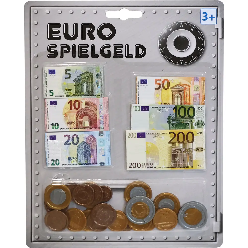 Vedes billets et pièces euro jouets - jeu éducatif d'imitation