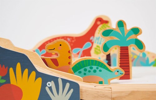 Mentari Dinowereld Treinset-2