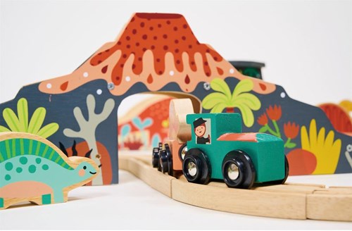 Mentari Dinowereld Treinset-3