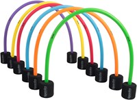 Spordas arches de ramper en mousse set de 6 couleurs - arche de ramper réglable