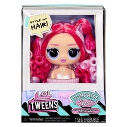 L.O.L. Surprise tête à coiffer Tweens Swap - cheveux colorés et accessoires