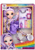 Poupée de mode Sparkle & Shine Rainbow High - Viola poupée violette pailletée 28 cm