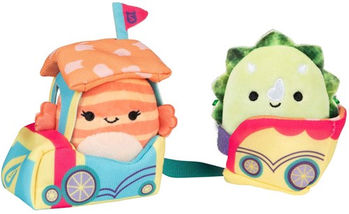 Squishmallows peluche jouet Micromallows Ticket to Ride set 4 pièces-2