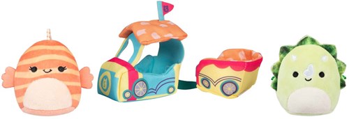Squishmallows peluche jouet Micromallows Ticket to Ride set 4 pièces-3
