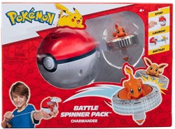 Battle Spinner jouet Charmander & Poké Ball - Coffret Pokémon