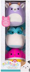 Micromallows peluches 3 pack Tia Mariska Louden 6,5cm multicolore