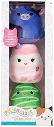Squishmallows peluche set câlin Micromallows 3 pièces figurine à collectionner