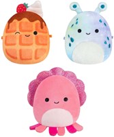 Jouet en peluche Micromallows 6,5 cm lot de 3 Auggie Weaver Zinx-2