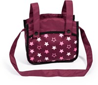 Bayer Chic 2000 landau pour poupée Xeo bordeaux rose réglable avec sac-3
