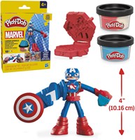 Play-Doh Marvel Captain America set de pâte à modeler super-héros - Jouet Marvel-3
