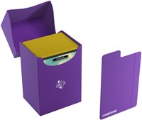Gamegenic boîte à cartes violette 80+ cartes à collectionner plastique-2