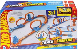Hot Wheels circuit de course Triple Loop Speed Kit - Track Creator set