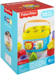 Fisher-Price boîte à blocs jouet bébé - premiers blocs éducatifs