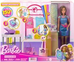 Mattel poupée mannequin Barbie - Coffret boutique avec accessoires
