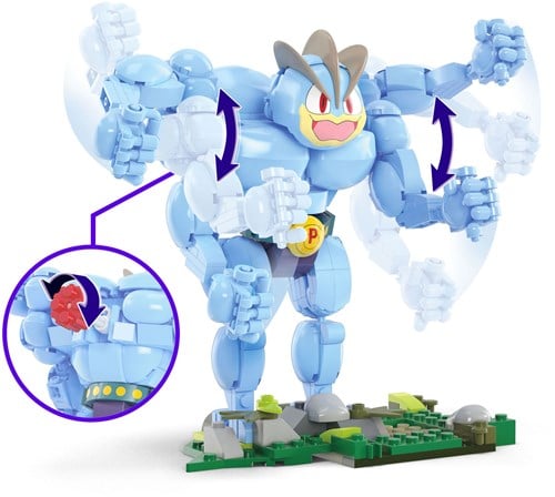 Mega Construx Pokemon Machamp Bouwset, 399dlg.-3