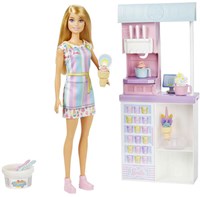 Ensemble de jeu Barbie Ice Cream Man HCN46-2