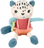 Fisher-Price peluche léopard des neiges jouet bébé durable 95% recyclé-2