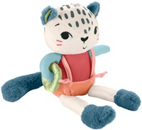 Fisher-Price peluche léopard des neiges jouet bébé durable 95% recyclé-3