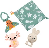 Mattel coffret jouets bébé - cadeau sensoriel pour nouveau-nés-2