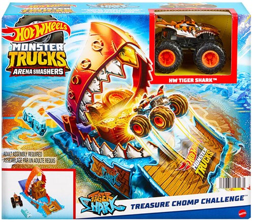 Hot Wheels Arena Smashers Schathappers Uitdaging Speelset