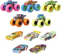 Hot Wheels Monster Trucks voitures jouets glow in the dark 10-pack-2