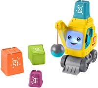 Fisher-Price grue de construction jouet éducatif avec lumières et sons-3