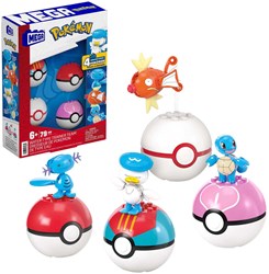 Mattel ensemble de construction Pokémon Mega Construx WT Trainer team - jouet
