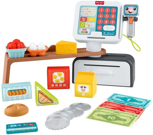Fisher-Price caisse enregistreuse interactive pour tout-petits et enfants d'âge préscolaire-2