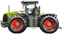 Siku Claas Xerion 5000 tracteur 1:32 métal plastique vert direction Ackermann-2