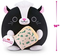 Zuru peluche requin Snackles Core Fleur - jouet en peluche 30cm-2