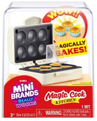 Zuru jouet Mini Brands Cook Kitchen Fer à Cupcake lumière UV