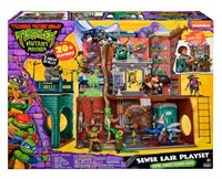 Boti Teenage Mutant Ninja Turtles quartier général playset avec slime