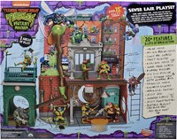 Boti Teenage Mutant Ninja Turtles quartier général playset avec slime-3
