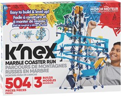 K'nex circuit à billes à construire avec moteur - jouet STEM - 504 pièces