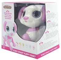 Robo Smart Puppy Pinky chien robot interactif avec lumière et son