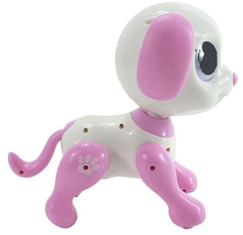 Robo Smart Puppy Pinky chien robot interactif avec lumière et son-3