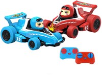 Gear2Play RC Neon Bumper Cars Pro - Voitures de course télécommandées avec éclairage néon-2