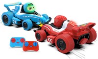 Gear2Play RC Neon Bumper Cars Pro - Voitures de course télécommandées avec éclairage néon-3