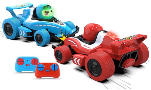 Gear2Play RC Neon Bumper Cars Pro - Voitures de course télécommandées avec éclairage néon-3