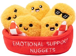 Emotional Support Nuggets Knuffels - 6dlg.
