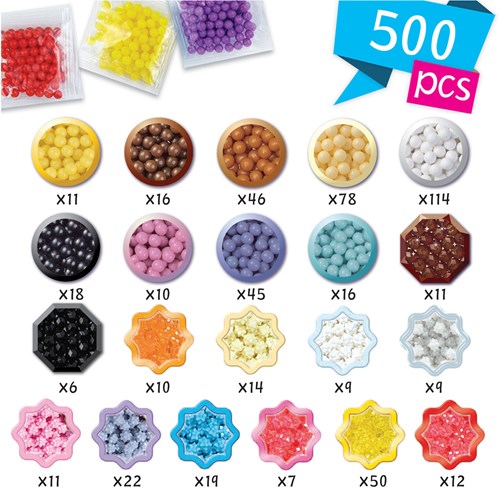 Aquabeads coffret créatif animaux - set de perles 500 pièces-3