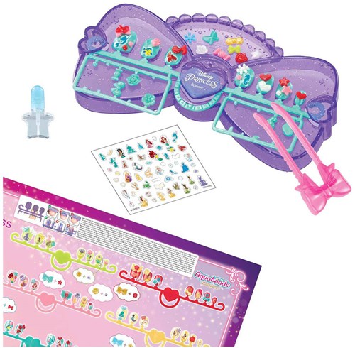 Epoch Coffret manucure Disney Princess Aquabeads pour enfants-3