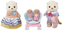 Sylvanian Families famille loutre de mer coffret jouet - adorables poupées-2