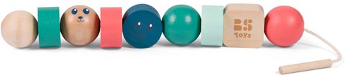 BS Toys perles en bois jouet enfant - jeu éducatif à enfiler 13 pièces-3