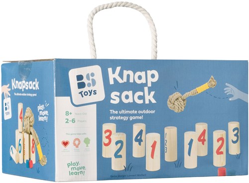 BS Toys jeu d'agilité knapsack - jouet d'extérieur dès 8 ans
