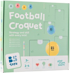 BS Toys jeu de croquet football pour intérieur et extérieur dès 3 ans