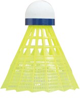 Schildkröt volants de badminton nylon 6 pièces jaune qualité moyenne-2