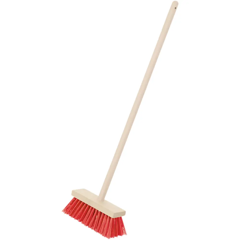 Klein balai en bois pour enfants - balai jouet 60 cm rouge - jouet ménager
