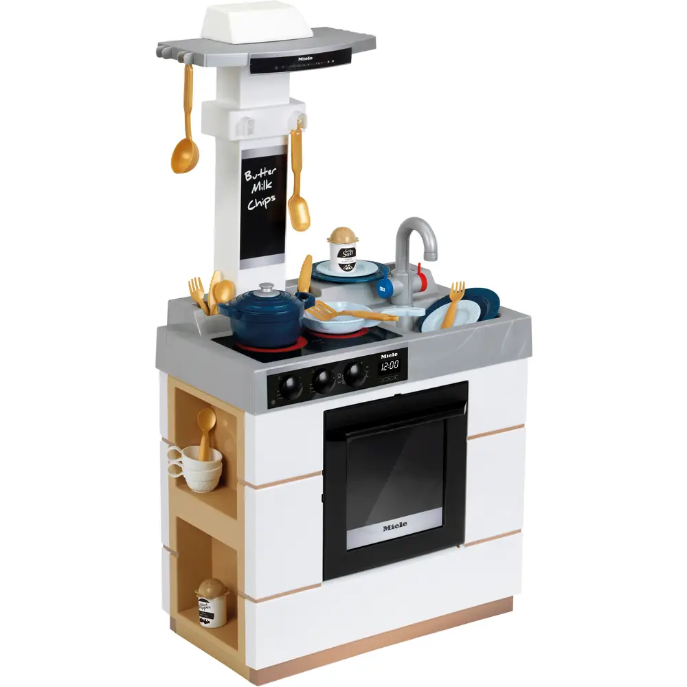 Klein cuisine jouet Miele compacte blanche - cuisine d'enfant avec accessoires