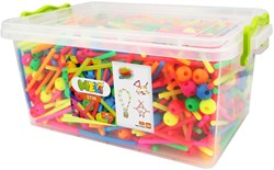 K'nex coffret de construction Meli Stik Néon 1200 pièces jouet éducatif
